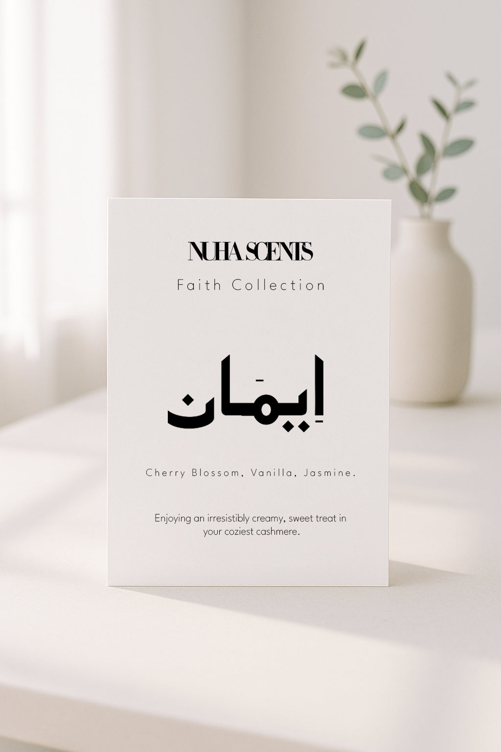 Nuha Scents Faith Collection Scented Candle - Emaan