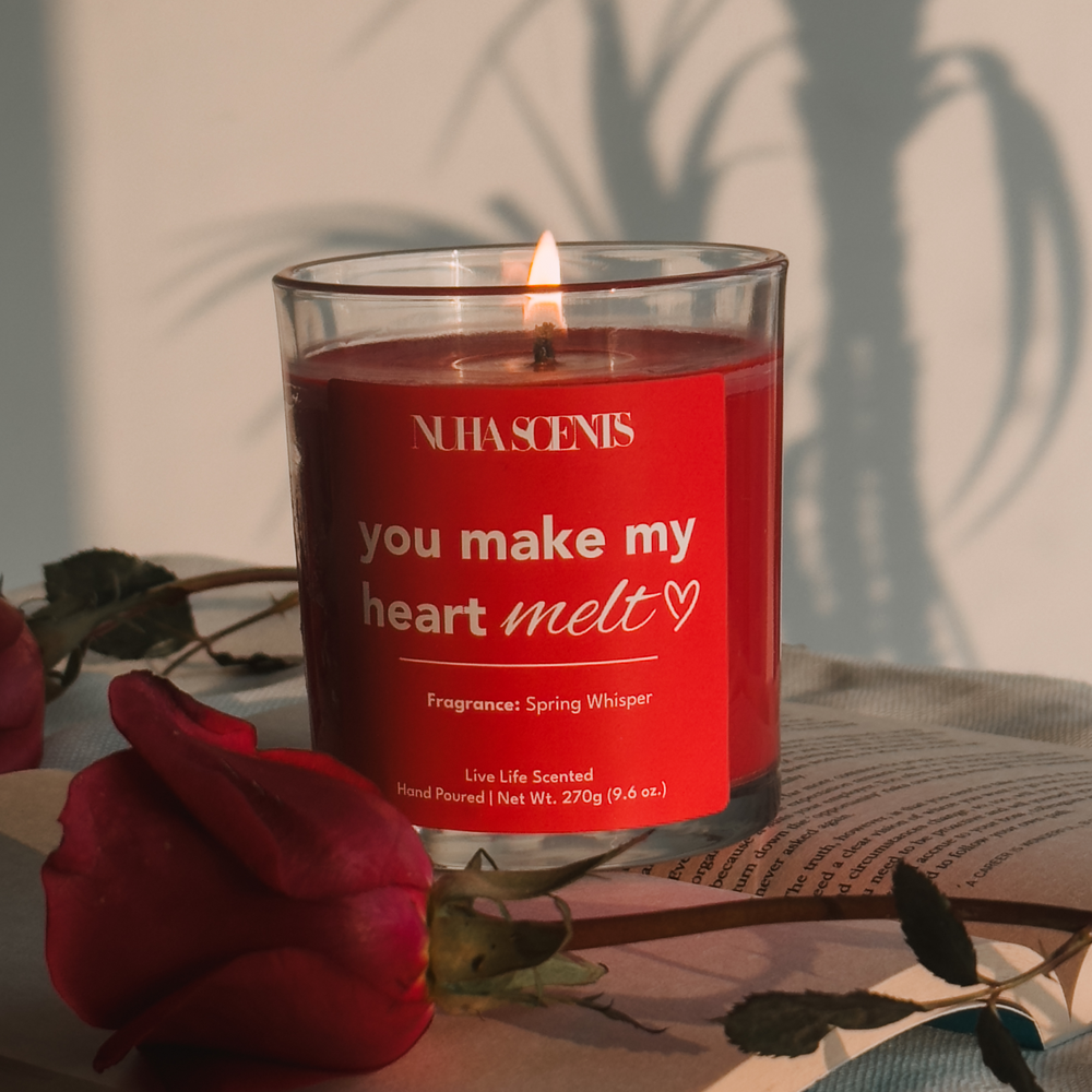 Limited Edition Valentine's Day Scented Candle - Spring Whisper