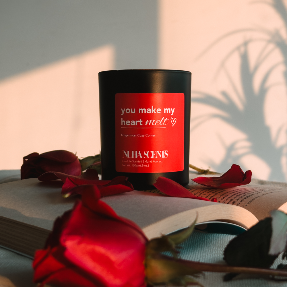 Limited Edition Valentine's Day Scented Candle - Cozy Corner