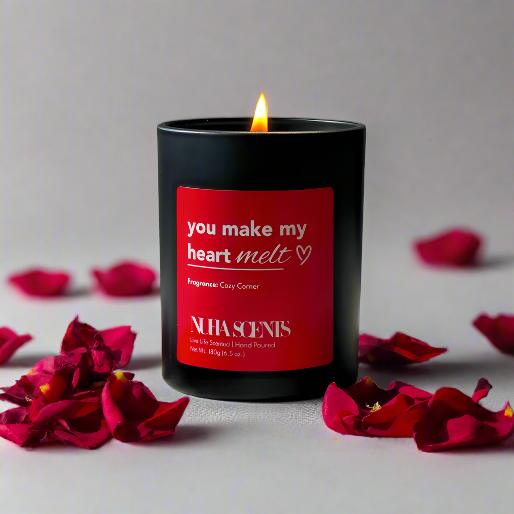 Limited Edition Valentine's Day Scented Candle - Cozy Corner