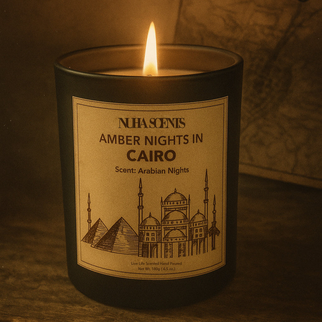 Nuha Scents Candle City Collection - Cairo