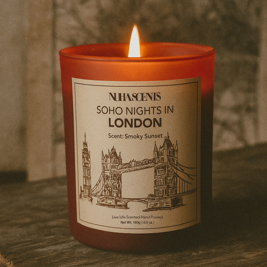 Nuha Scents Candle City Collection - London