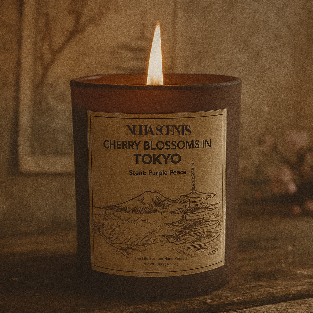 Nuha Scents Candle City Collection - Tokyo