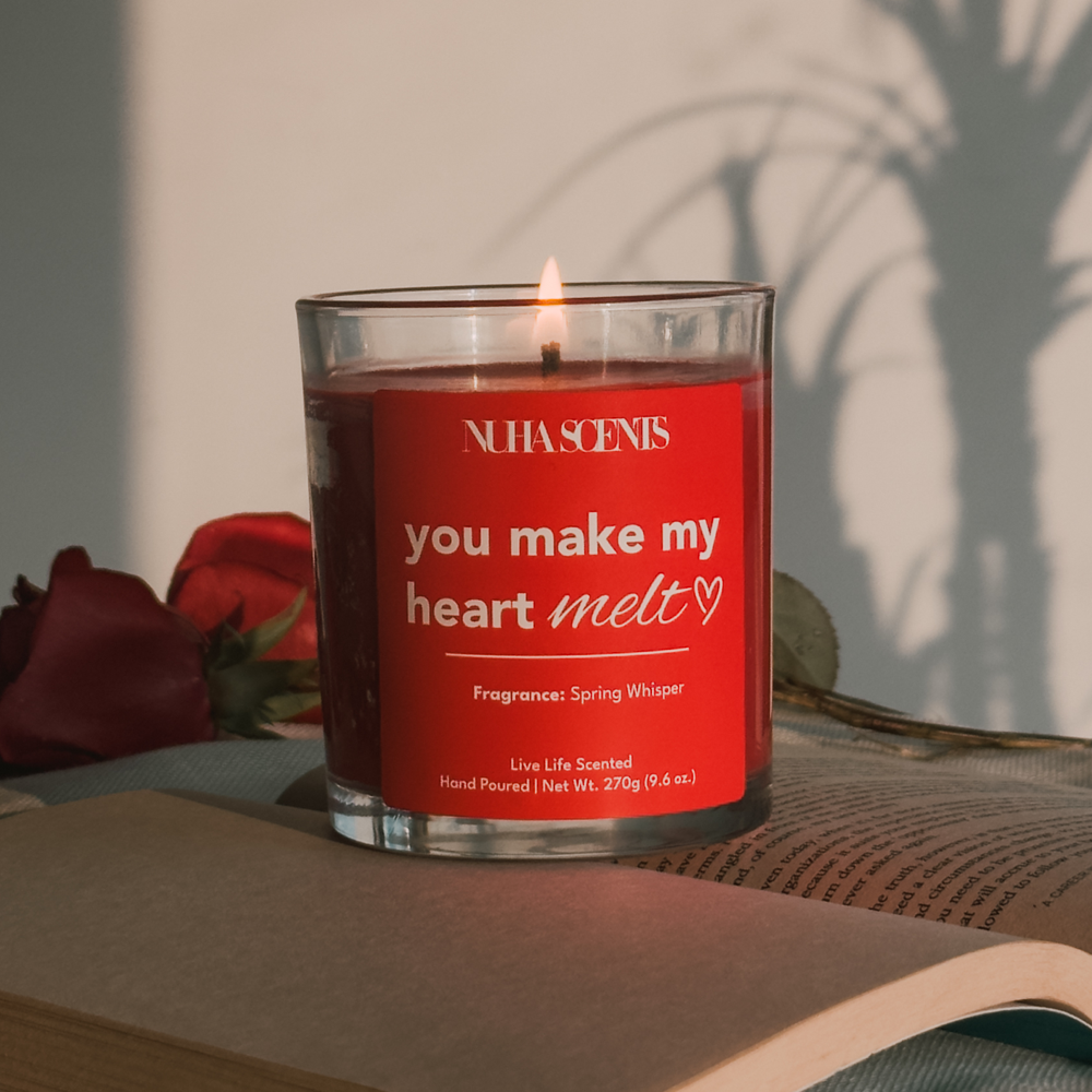 Limited Edition Valentine's Day Scented Candle - Spring Whisper