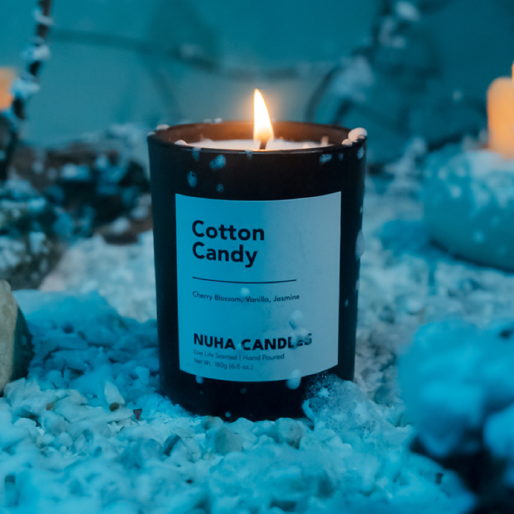 Nuha Scents Candle - Cotton Candy