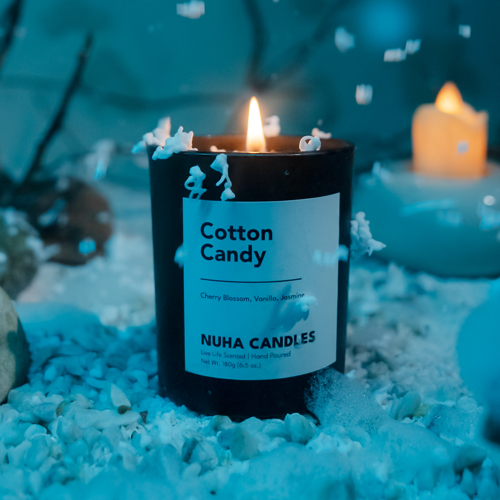 Nuha Scents Candle - Cotton Candy