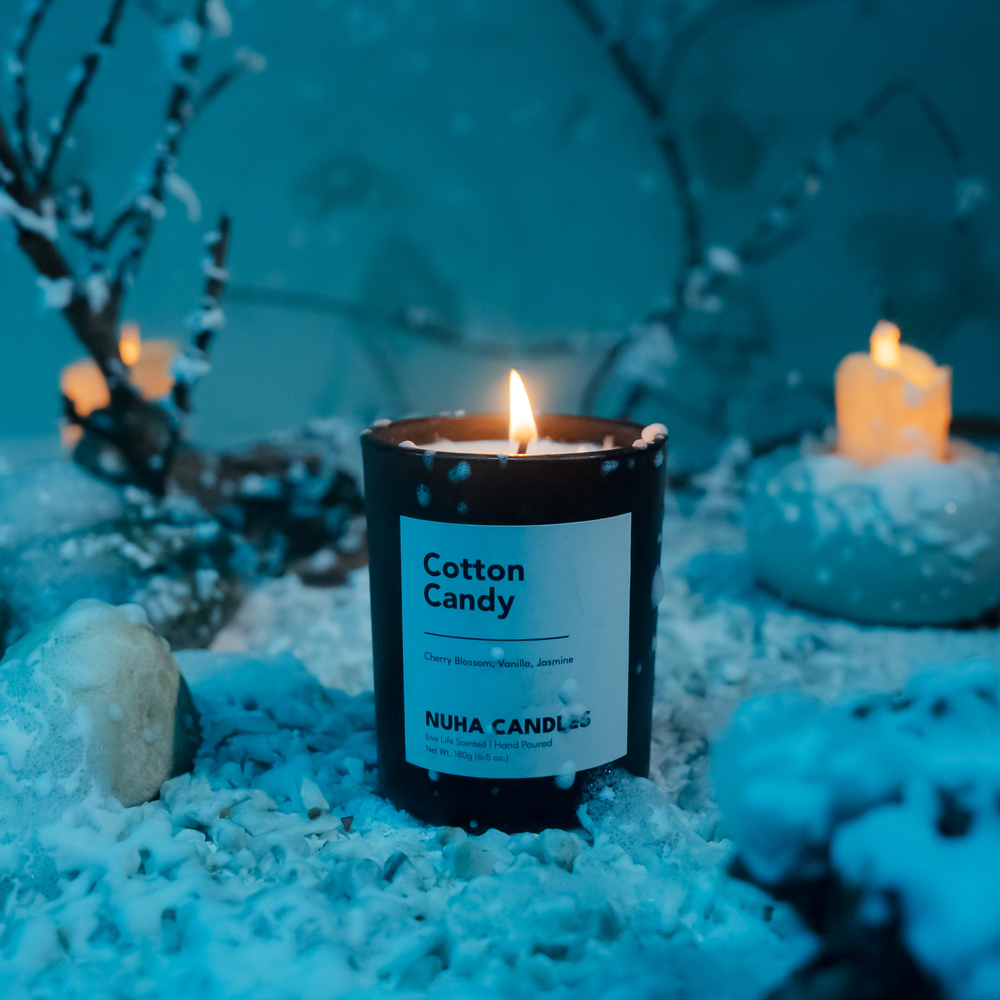 Nuha Scents Candle - Cotton Candy