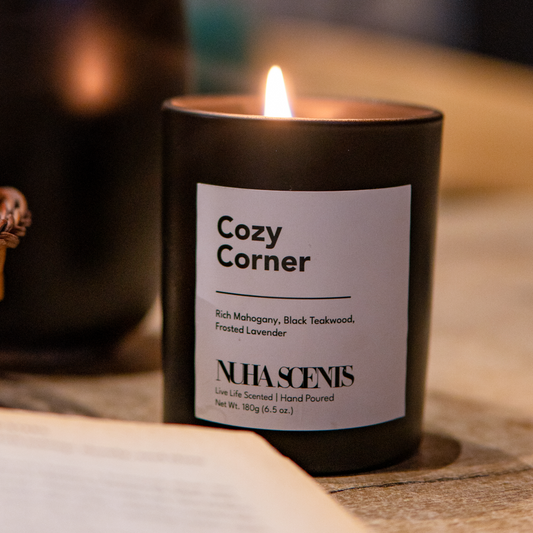 Nuha Scents Candle - Cozy Corner