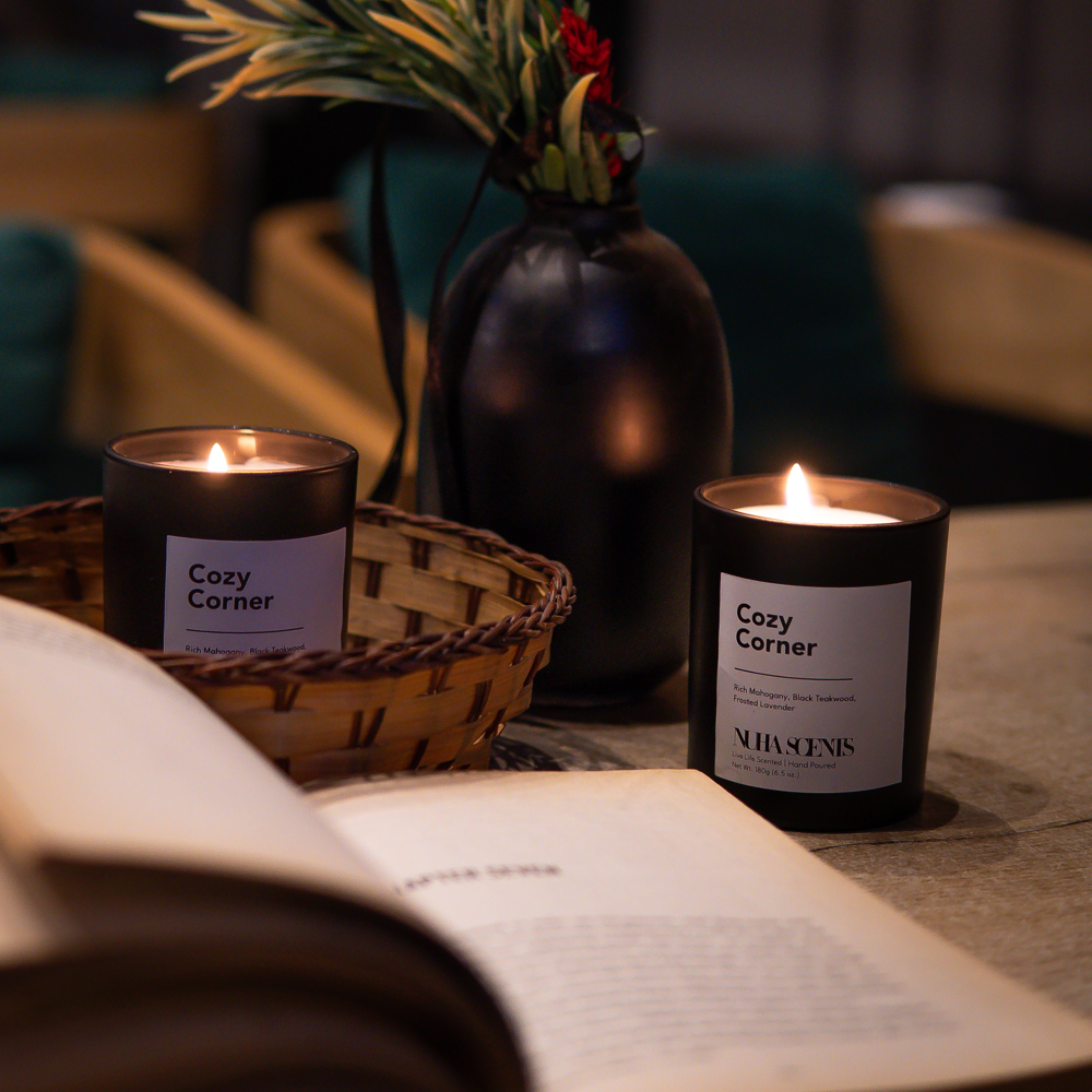 Nuha Scents Candle - Cozy Corner