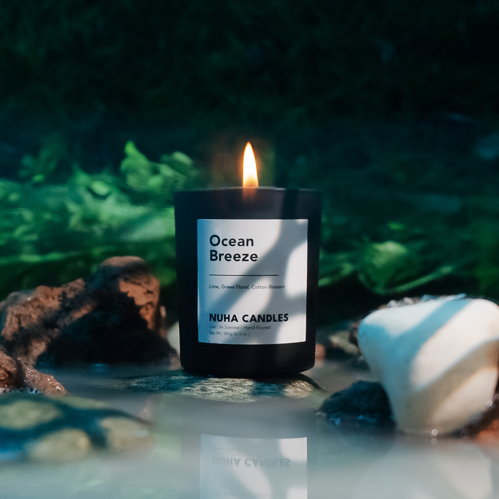 Nuha Scents Candle - Ocean Breeze