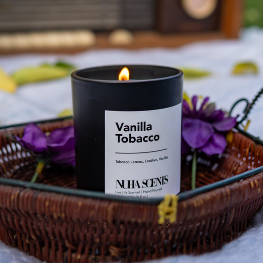 Nuha Scents Candle - Vanilla Tobacco