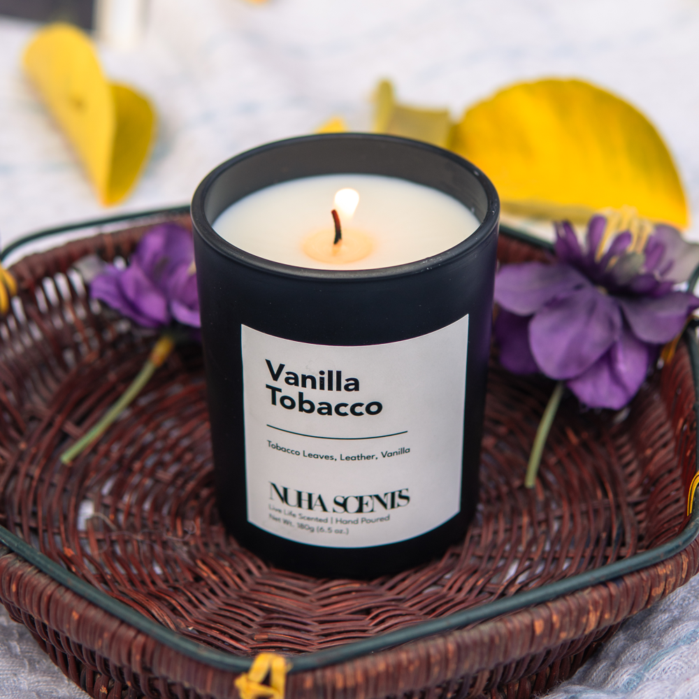 Nuha Scents Candle - Vanilla Tobacco