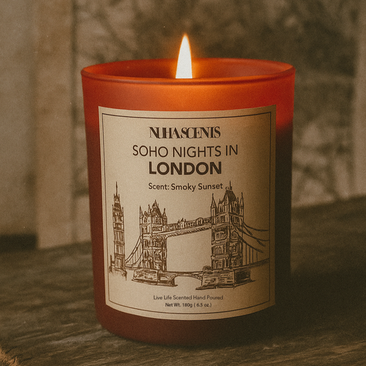 Nuha Scents Candle City Collection - London