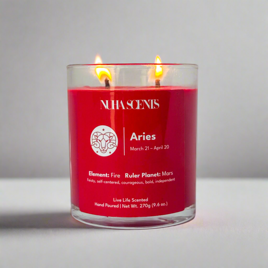 Nuha Scents Candle Horoscope Collection - Aries