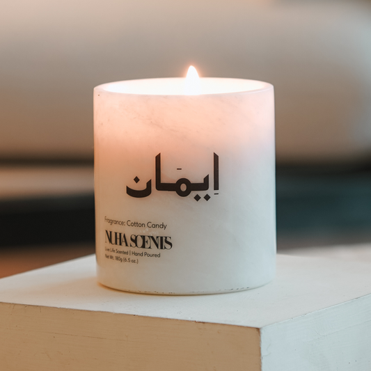 Nuha Scents Faith Collection Scented Candle - Emaan