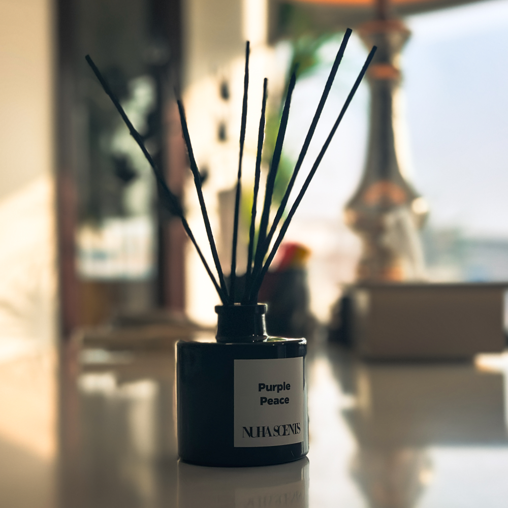 Nuha Scents Reed Diffuser - Purple Peace